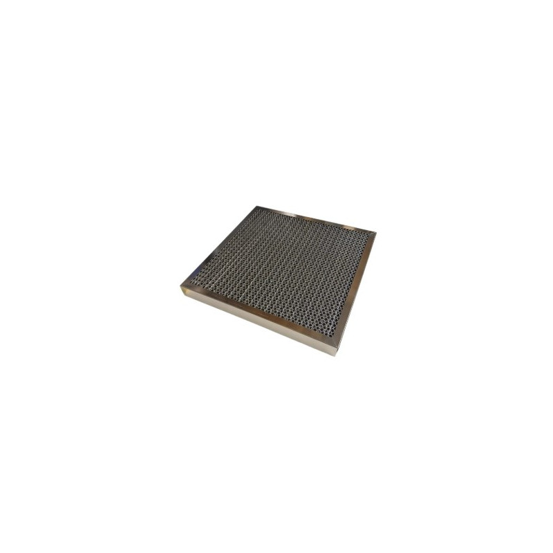 Metall-Fettfilter flach 500x500x47 für Gastro