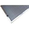 Metall-Fettfilter flach 500x400x25 für Gastro