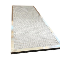 Metall-Fettfilter flach 740 x 300 x 20 mm