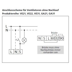 Ersatzteil für  CESO Ventilatoren ohne Nachlaufsteuerung