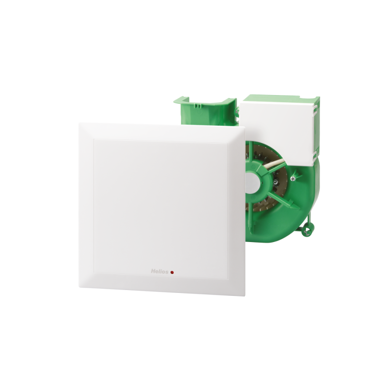 HELIOS Ventilatoreinsatz ELS NFC inkl. Fassade, 7,5-100m3/h wählbar