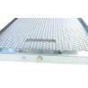 Metall-Fettfilter flach 500x250x20 mm für Gastro, mit Schnäpper