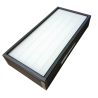 Minipleatfilter 592 x 287 x 96 mm F7 Kunststoffrahmen ohne Dichtung