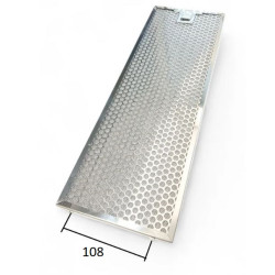 ELECTROLUX / AEG Metallfettfilter 170 x 497 mm - HINTEN