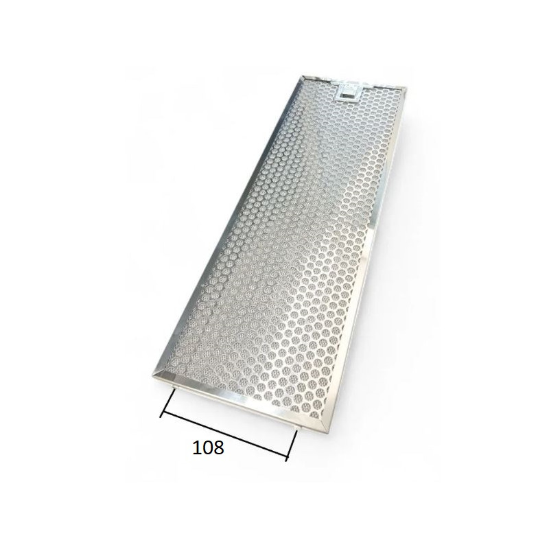 ELECTROLUX / AEG Metallfettfilter 170 x 497 mm - HINTEN