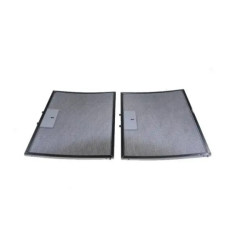 Metallfettfilter 242x295mm gebogen für Whirlpool Bauknecht
