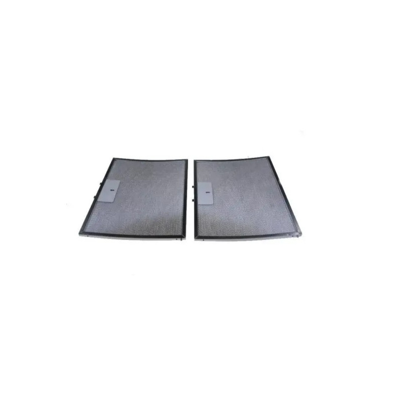 Metallfettfilter 242x295mm gebogen für Whirlpool Bauknecht